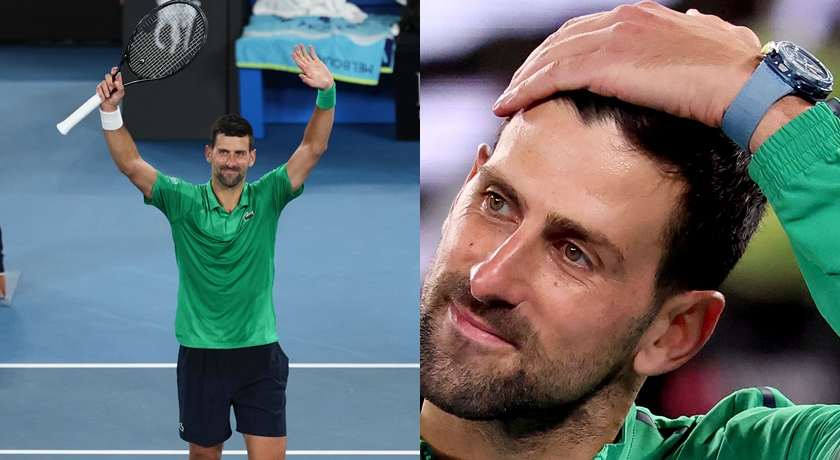 「球王」喬科維奇澳網百勝入袋寫歷史！腕間佩戴Hublot聯名戰錶成焦點