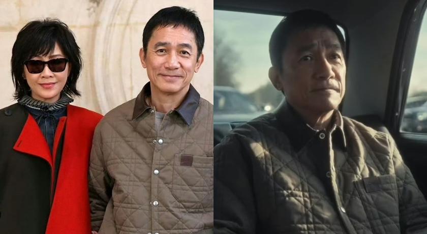 劉嘉玲梁朝偉巴黎看秀牽手太甜似電影