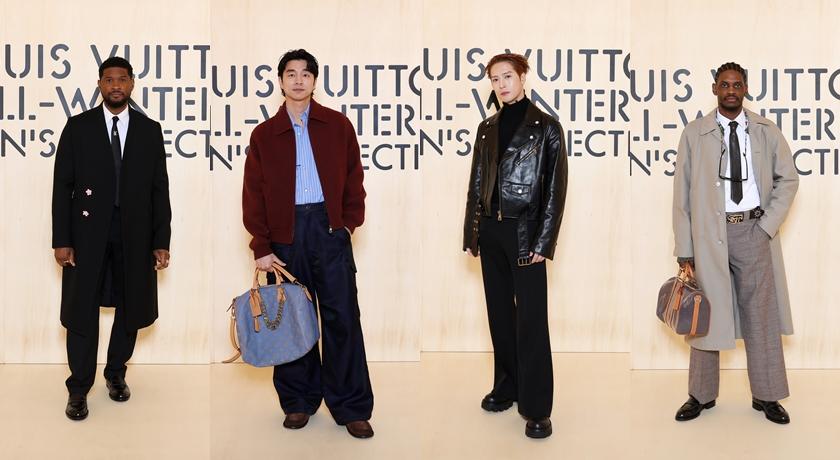 孔劉現身Louis Vuitton大秀引話題！2026秋冬男裝週星光璀璨