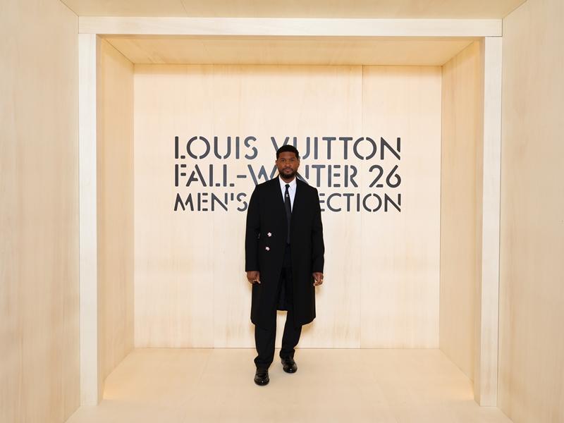 Usher。（Louis Vuitton提供）
