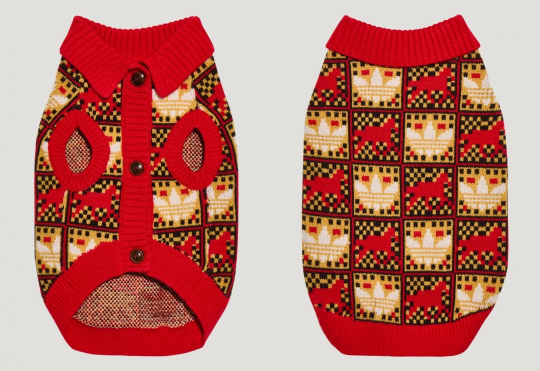 寵物款馬年限定針織背心，售價NT$1,890元。