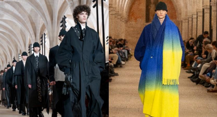 IM MEN秋冬男裝探索無形之美 跳脫框架著重布料重組變化 三色漸層外套點亮伸展台