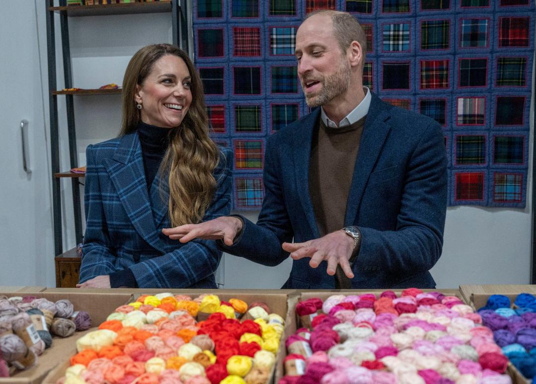 威廉王子為妻子抗癌成功感到驕傲。(美聯社)