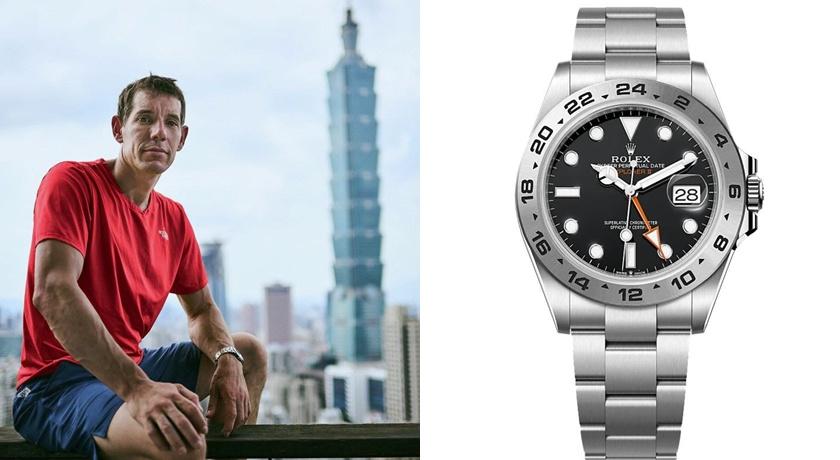 霍諾德攀爬 Taipei 101 手上勞力士成幸運符:這些名人都戴同款錶創紀錄