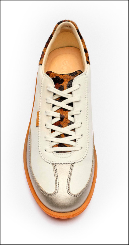 ECCO SOFT 11豹紋麂皮款女鞋，5,980元，將於2月4日正式上市。