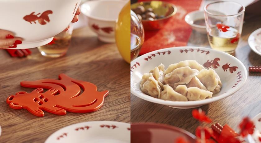 FÖSSTA金魚隔熱墊99元、FÖSSTA金魚湯盤199元。