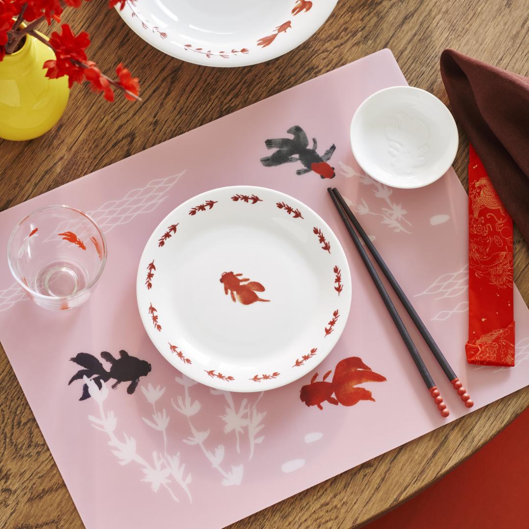 FÖSSTA金魚餐墊59元。