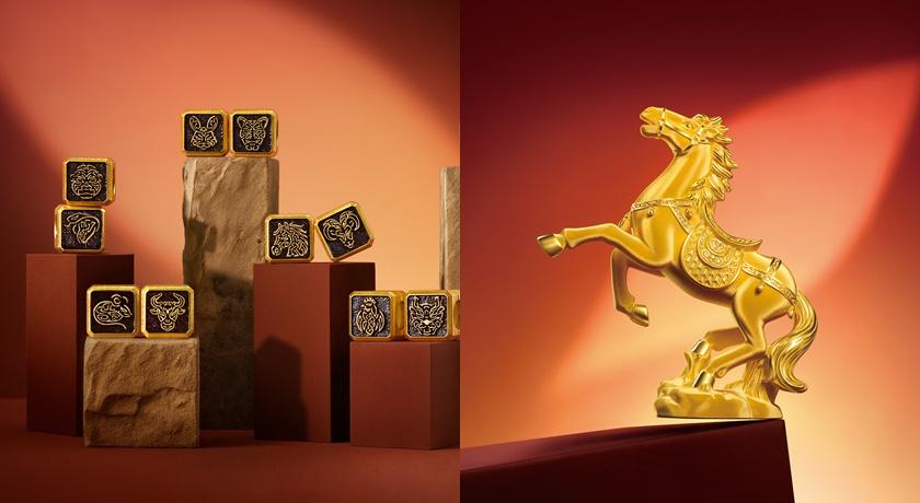 金價創新高買氣仍旺!點睛品硬金工藝馬毛好逼真 黑金生肖徽章太時髦