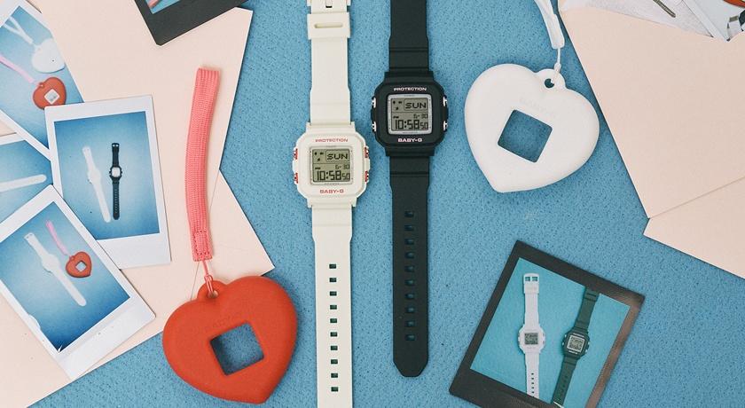 BABY-G用紅白愛心收買少女！手錶一秒變吊飾隨便掛都時髦 3千有找太劃算