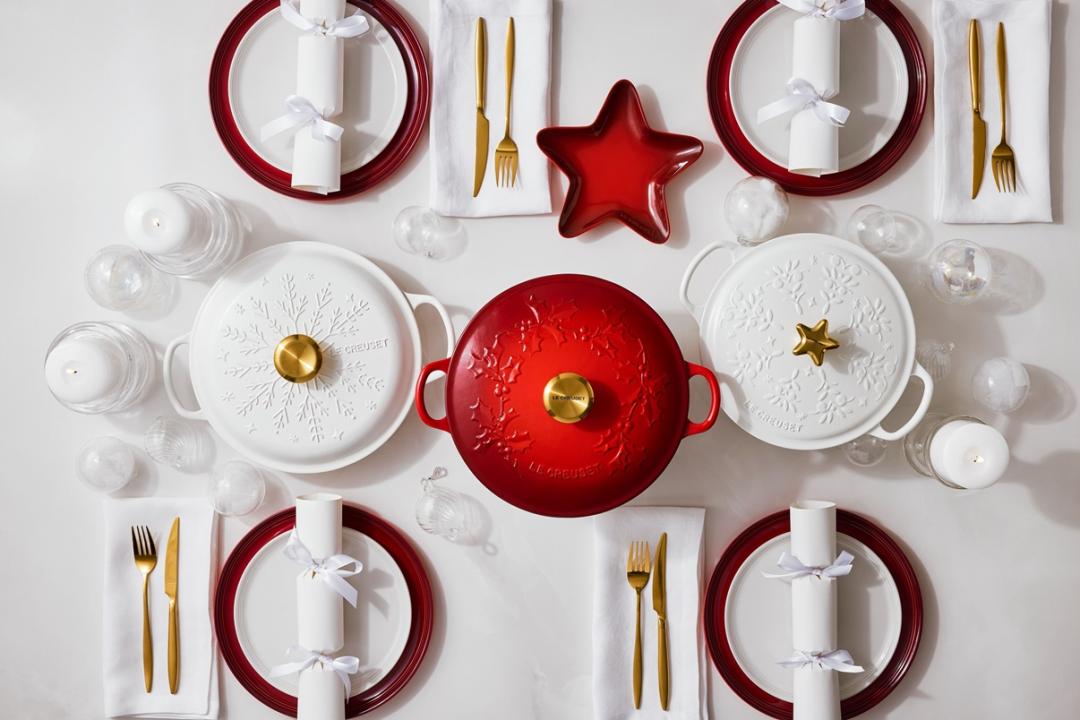 Le Creuset 琺瑯鑄鐵圓鍋24cm，19,050元（單只）。