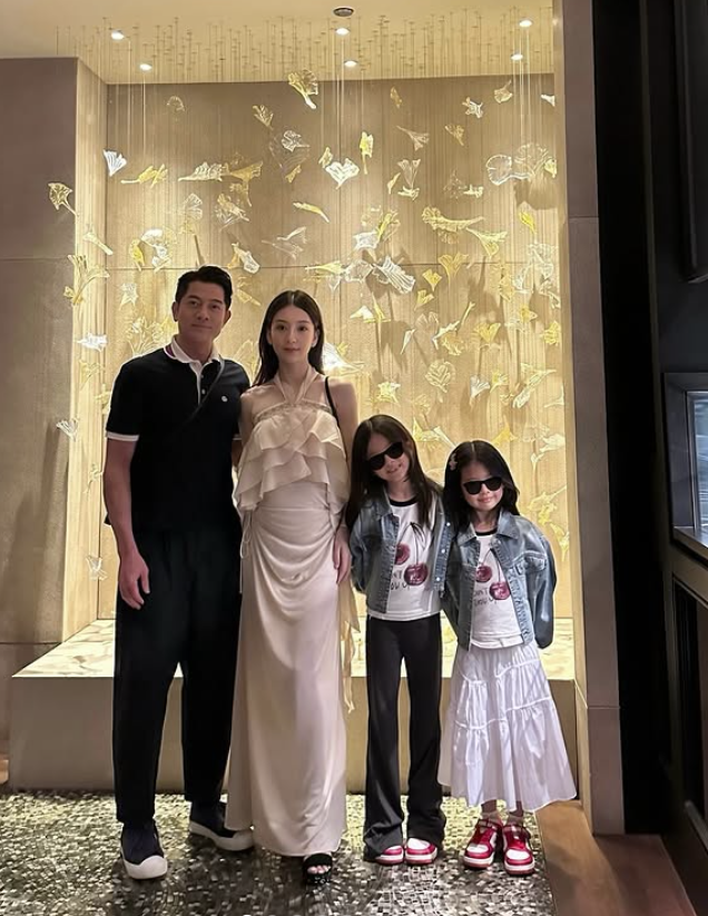 郭富城的大女兒和二女兒都有舞蹈天分。