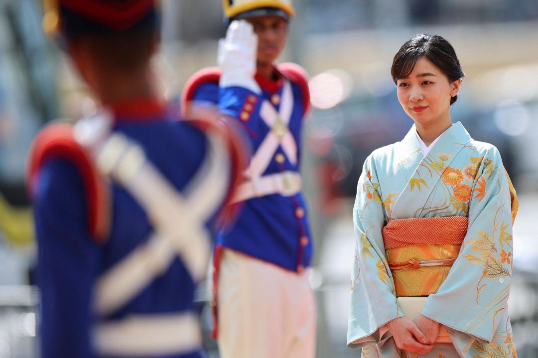 佳子公主被封為「日本最美公主」。(路透)