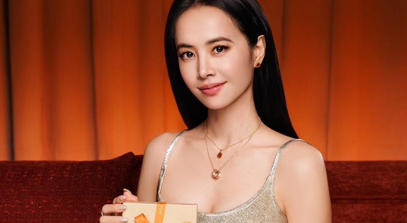 蔡依林過年穿搭示範：金色混搭紅色不俗氣