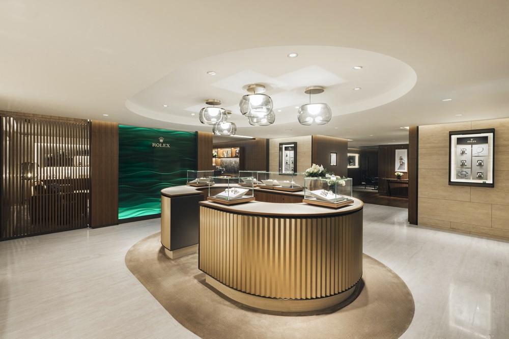 勞力士專賣店去年12月於麗晶精品全新開幕。(勞力士提供)