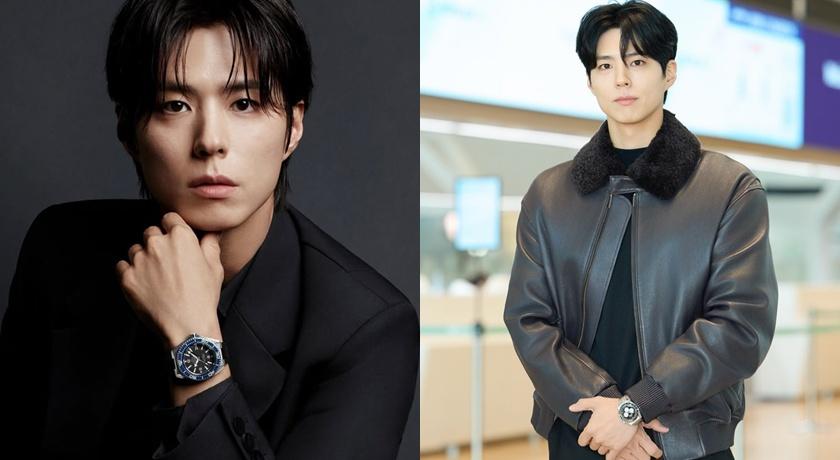 樸寶劍首秀太狠！全黑皮革帥炸機場 手上這款OMEGA被問翻不愧最強帶貨王