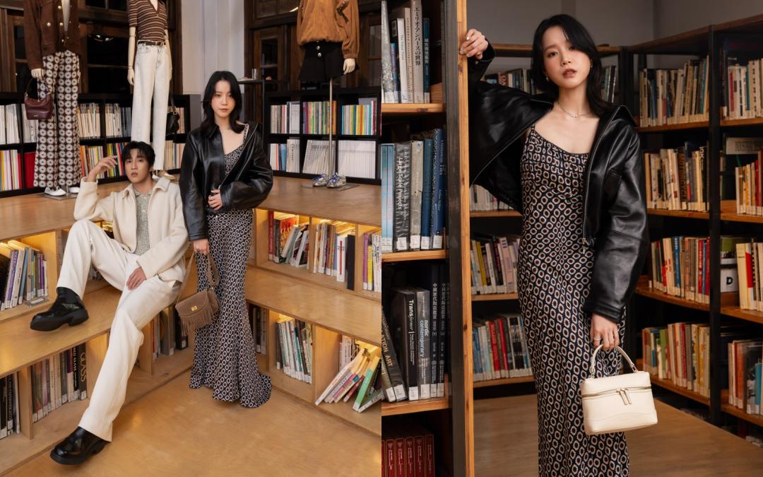 婁峻碩、程予希出席時尚活動，不忘敬業為新劇宣傳。