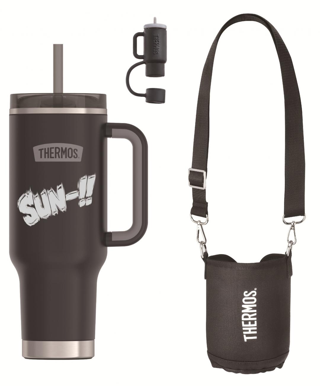 「SUN’s Way｜韌性之路」限量瓶，保溫杯、吸管塞、特製背帶，優惠價1,999元。