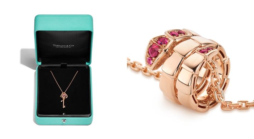 新年紅色珠寶開運潮 Tiffany、寶格麗推出迷你鑰匙鍊與Serpenti Viper系列