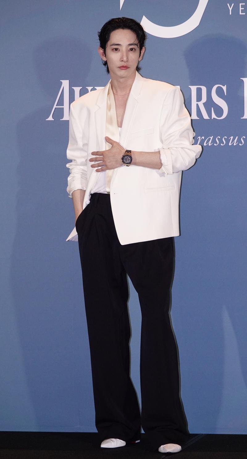 李洙赫。（記者潘少棠攝）