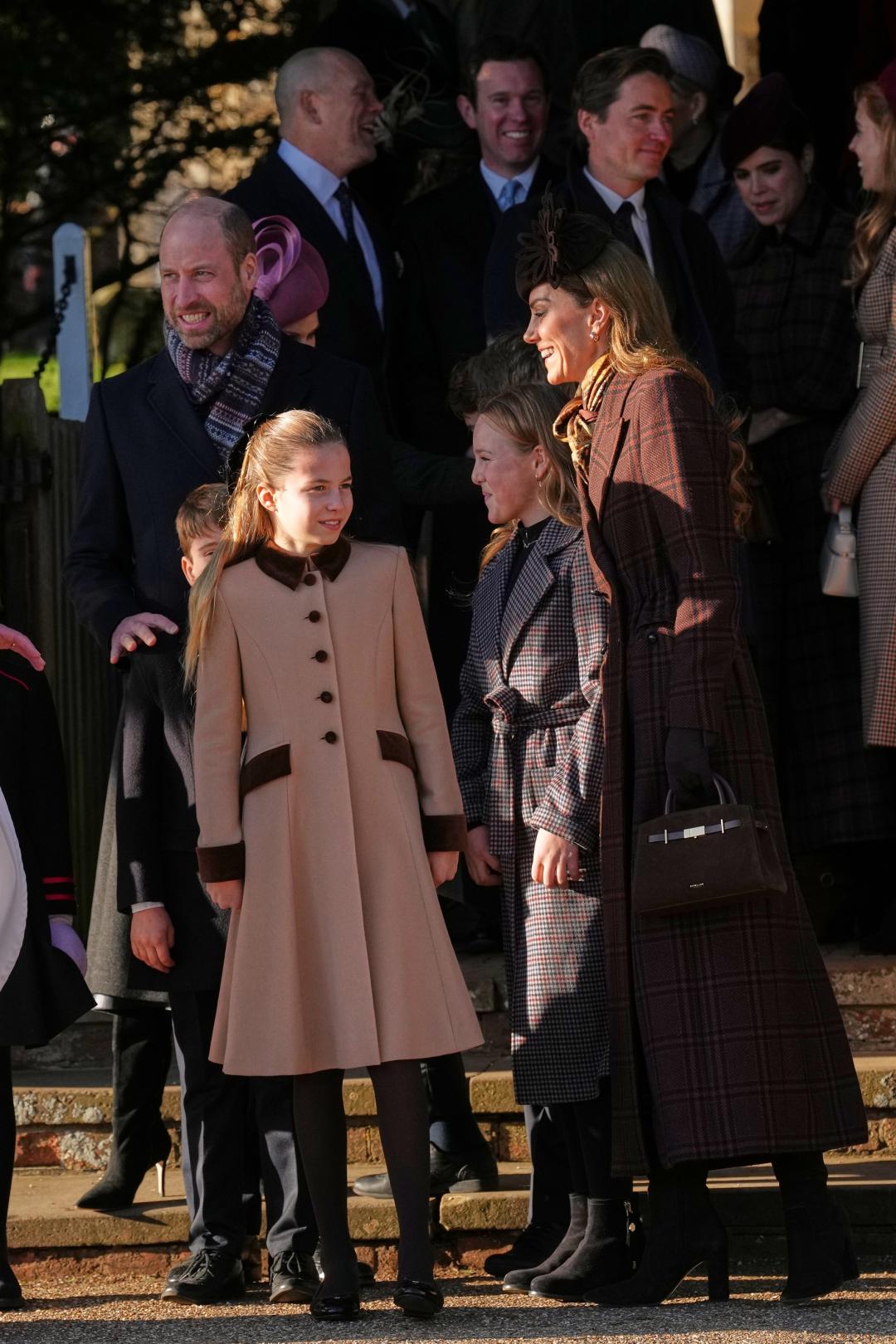 夏綠蒂公主和凱特王妃一樣有高衣品。（美聯社）