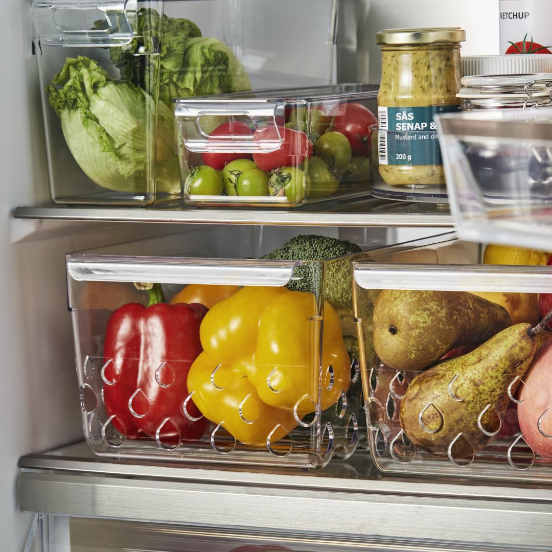 KLIPPKAKTUS冰箱置物籃，179元。（IKEA提供，以下同）