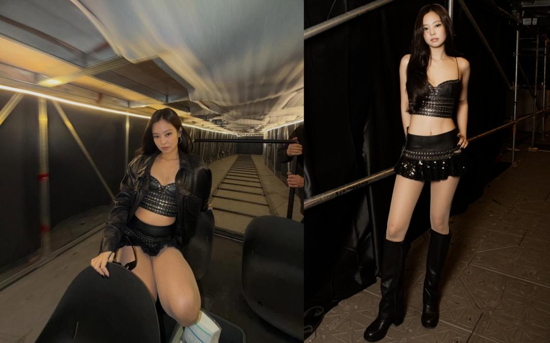 鉚釘元素的設計，個性之中不失性感餘韻。