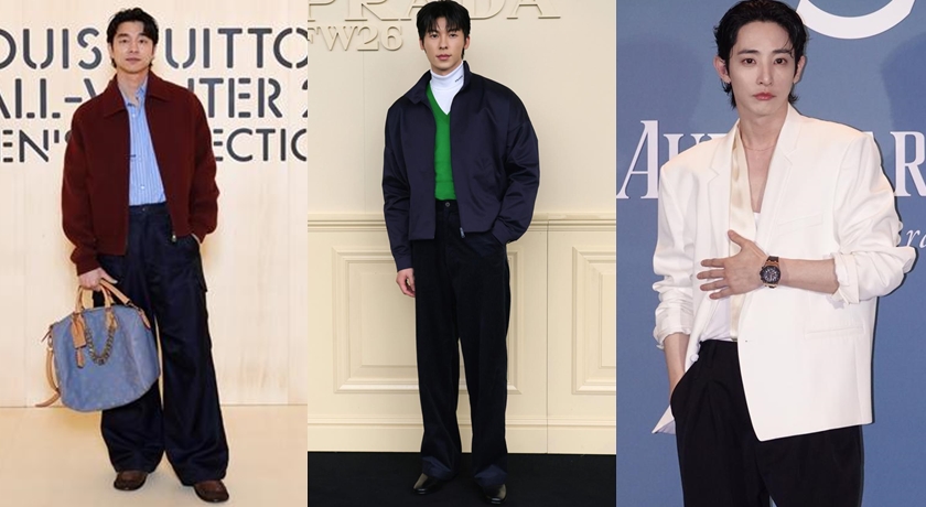 2025「高顏值男神」爆發！許光漢退伍後首飛時裝週、孔劉隨興雅痞帥翻