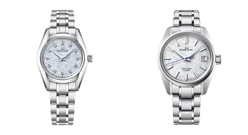 Grand Seiko Heritage Collection STGF389錶款，115,000元；Heritage Collection SLGH013錶款，280,000元。（Grand Seiko提供，以下同）