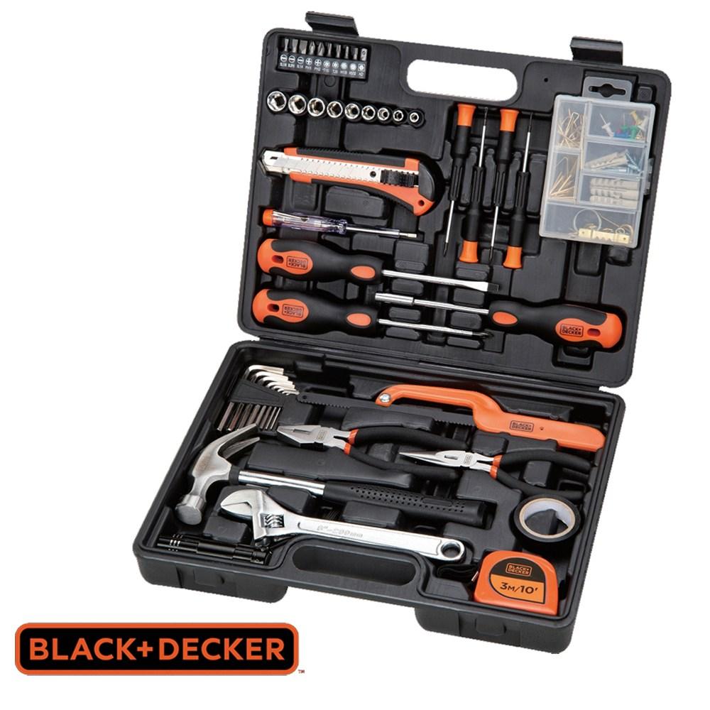 BLACK+DECKER 126件家用工具套裝工具組，1,385元。