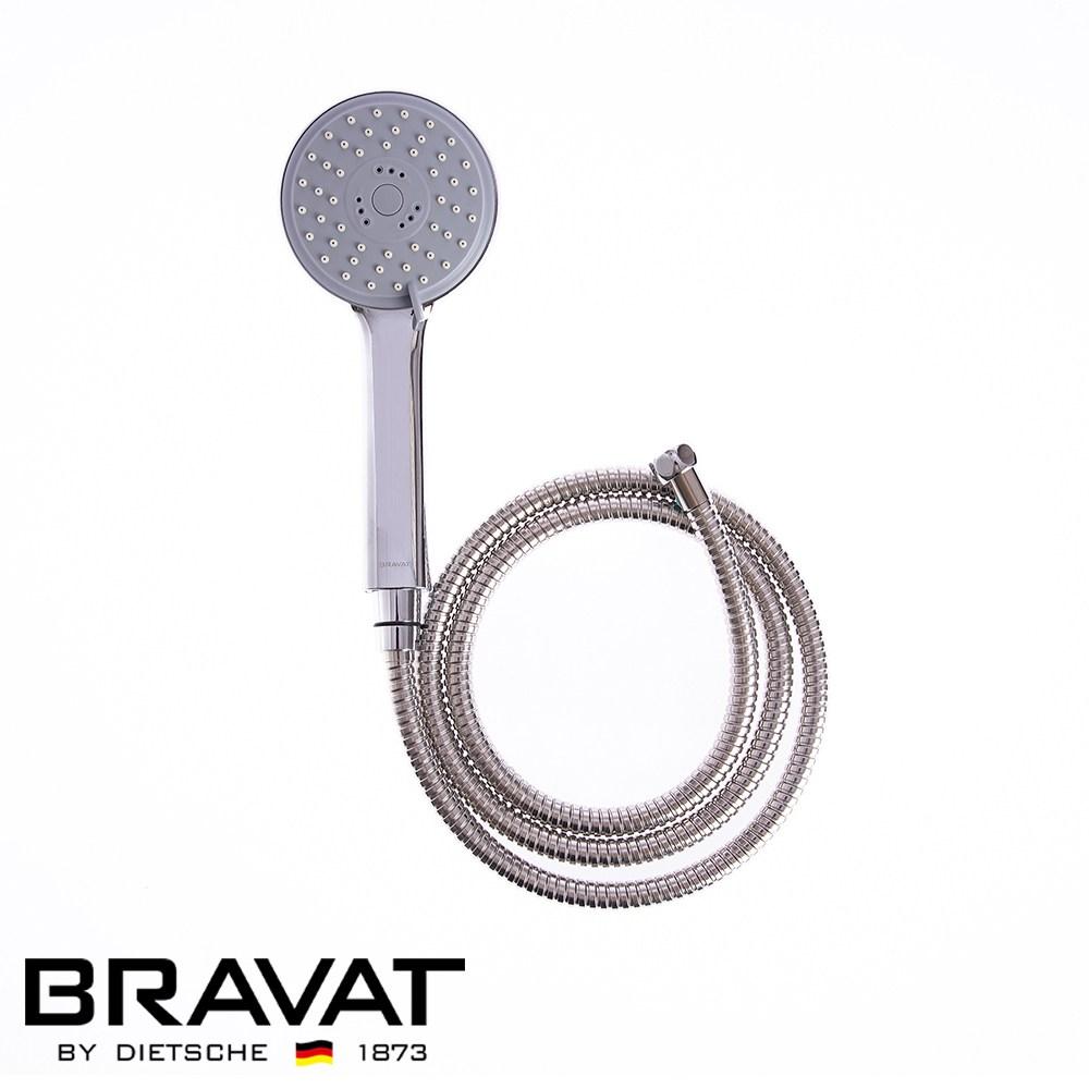 BRAVAT萊斯不鏽鋼三段式蓮蓬頭軟管組，特價399元。