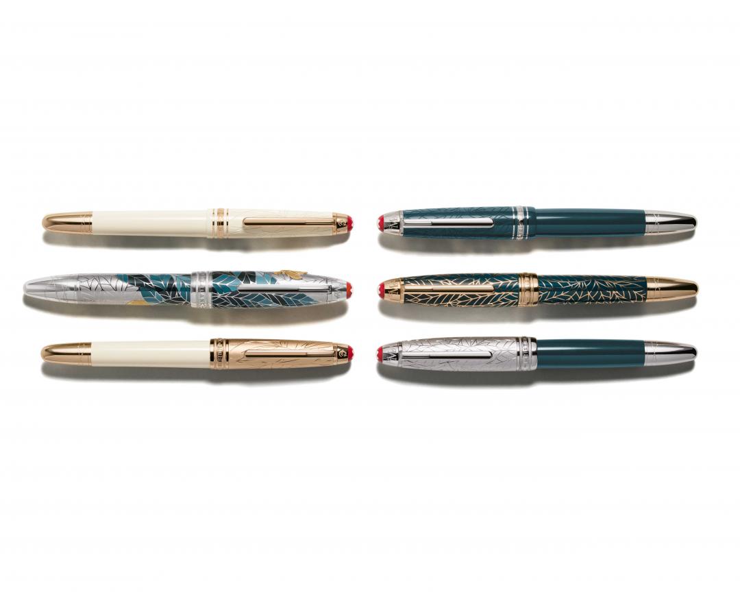 萬寶龍推出全新大師傑作系列《羅密歐與茱麗葉》書寫工具。（MONTBLANC提供，以下同）