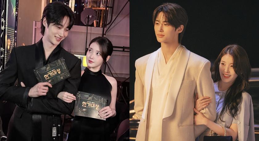 IU緊勾邊佑錫放閃「狗仔照」遭瘋傳！全身精品氣勢驚人 最萌身高差好甜