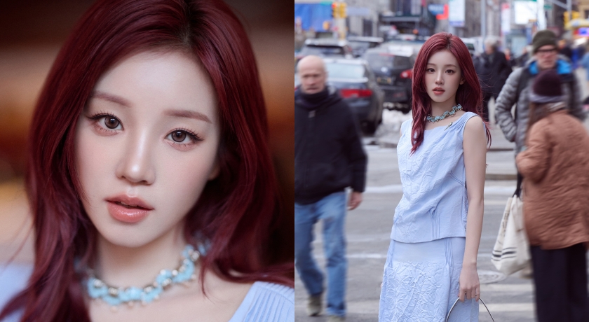 紅髮宋雨琦美到失焦！時裝週成鎂光燈焦點