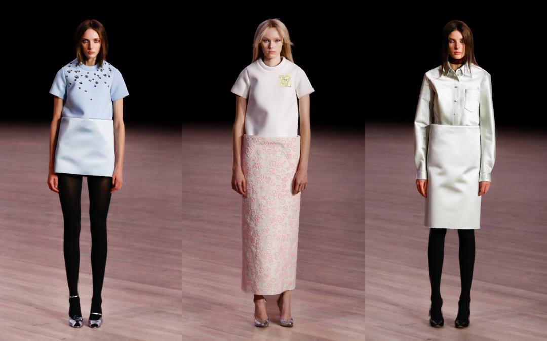 MARC JACOBS過去幾季的經典比例，依然穿梭秀場之中，但改為更內斂的表達。