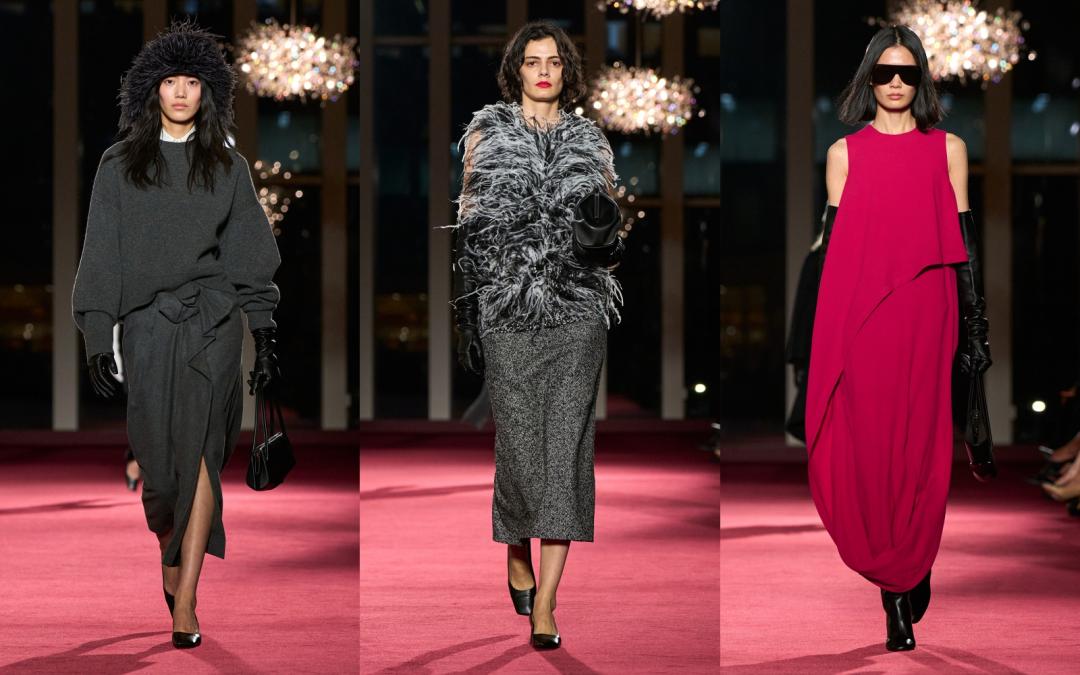 「戲劇化的極簡」風格，將目光鎖定經典單品，但透過斜裁、垂墜等細節展現變化。