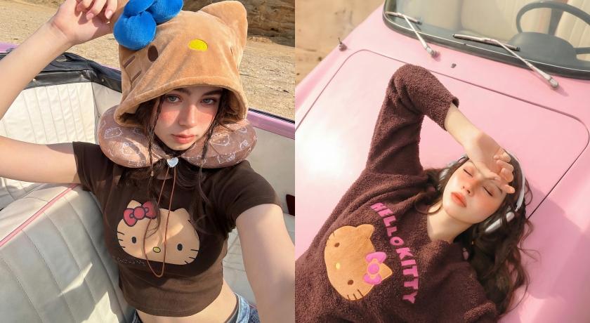 AIR SPACE推出全新Hello Kitty聯名系列，本季以烤焦版Hello Kitty為主軸。