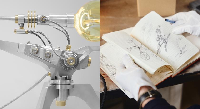 乍看不知是什麼！超前衛機械雕塑竟是「燈具」M.A.D.Gallery週年限定