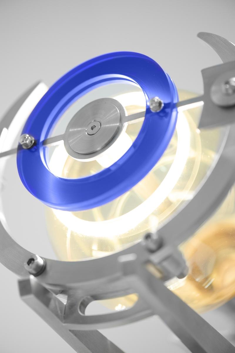 以「機械太陽」為主題打造而成，呈現精細的機械美學。（MB&F提供）