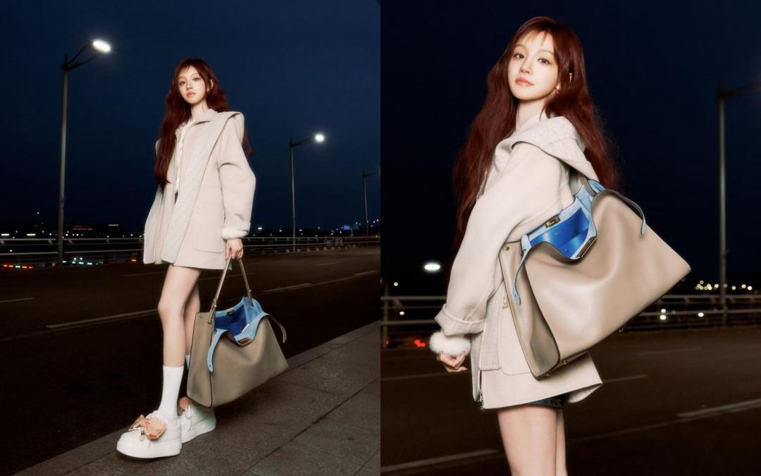 宋雨琦不久前現身紐約時裝週時，被稱為「真人版洋娃娃」。農曆年後，繼續出國曬不科學「鉛筆腿」。