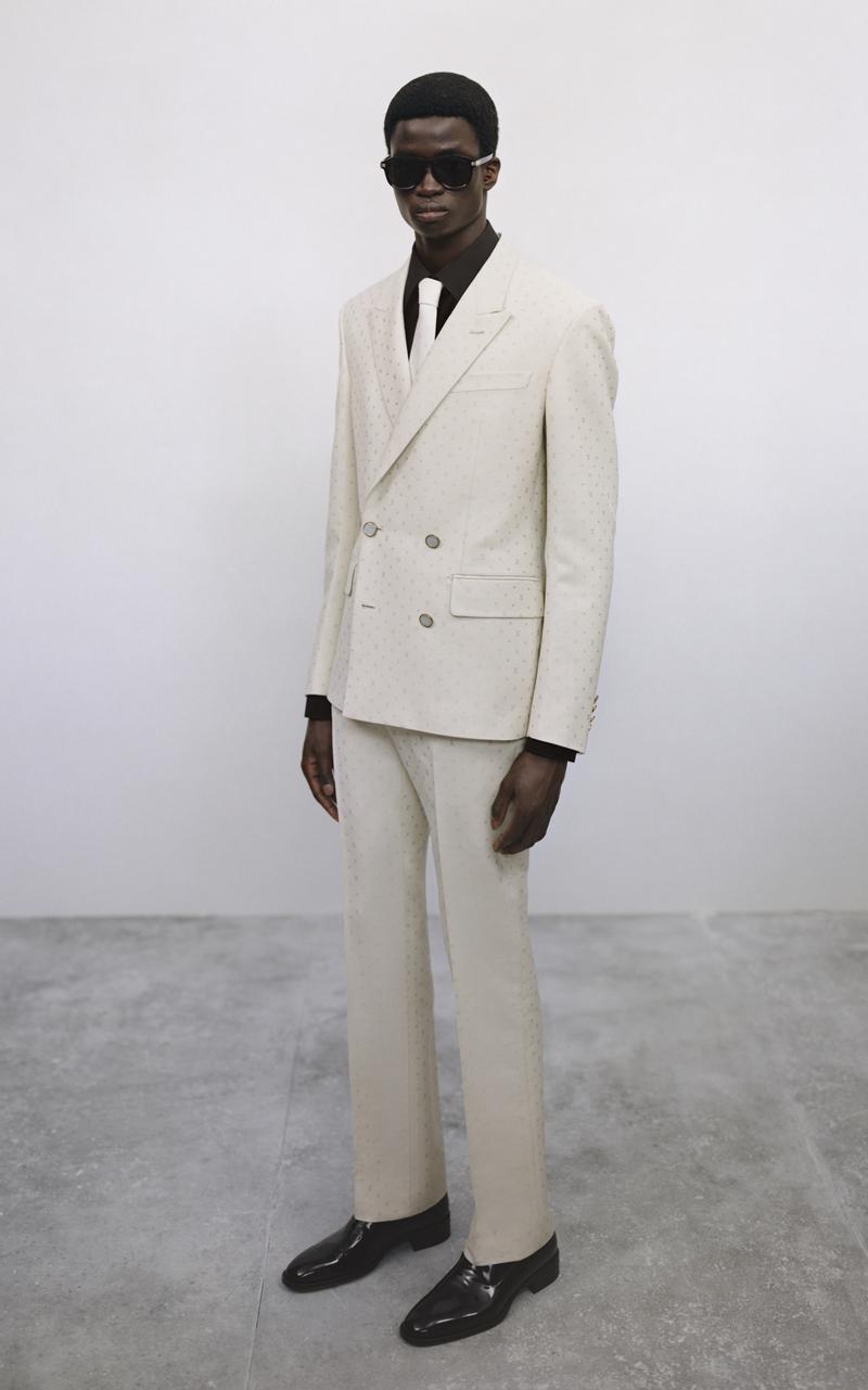 Louis Vuitton 2026秋冬男士正裝系列，依場合劃分為「經典商務」「現代剪裁」與「晚裝」三大支線。（Louis Vuitton提供）