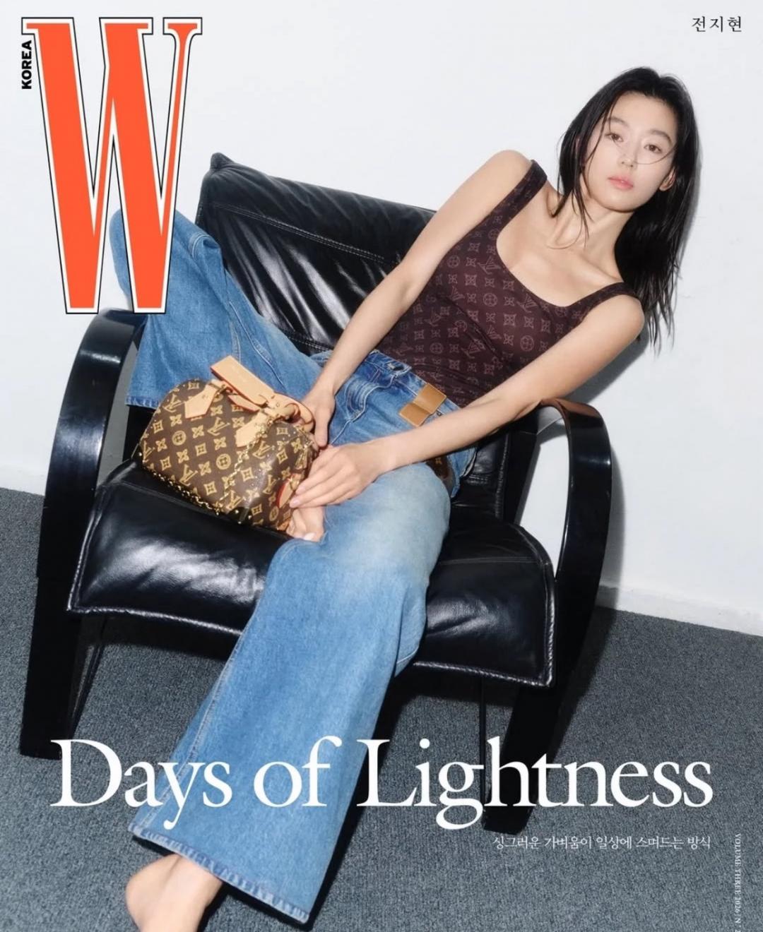 全智賢登上時尚雜誌封面。