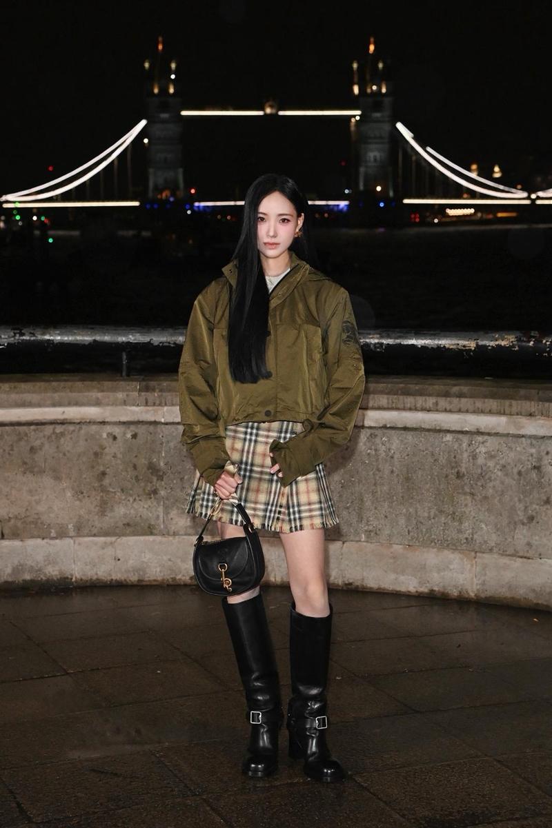 Lily許韶恩。（Burberry提供）