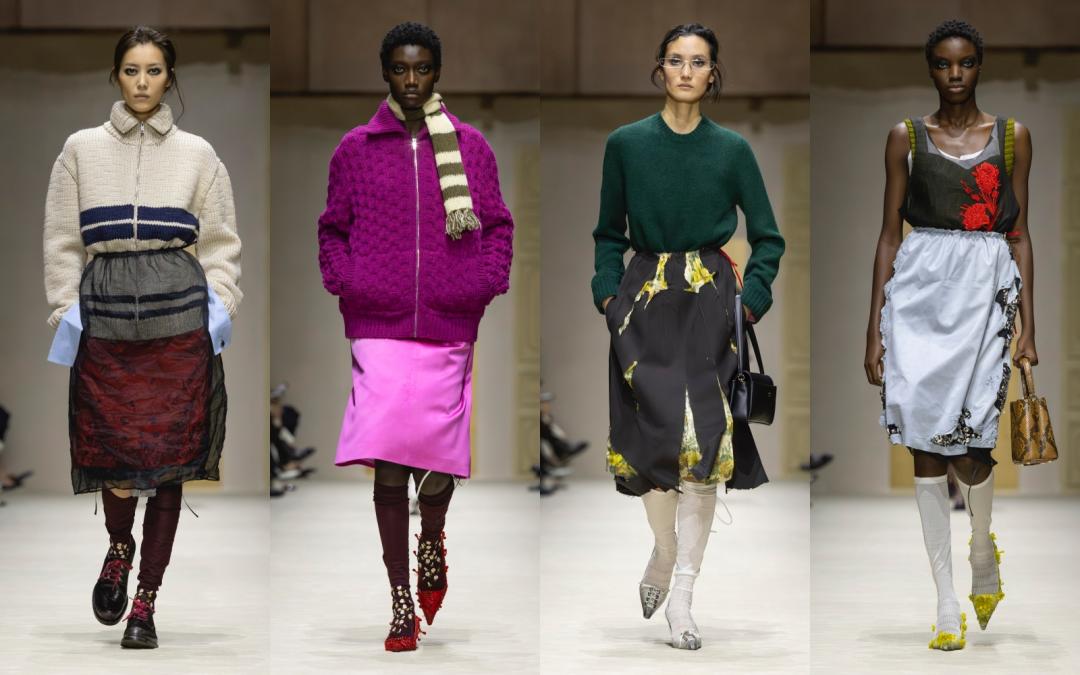 多元風格的造型進行打破重組，展現復古又前衛的時髦感。