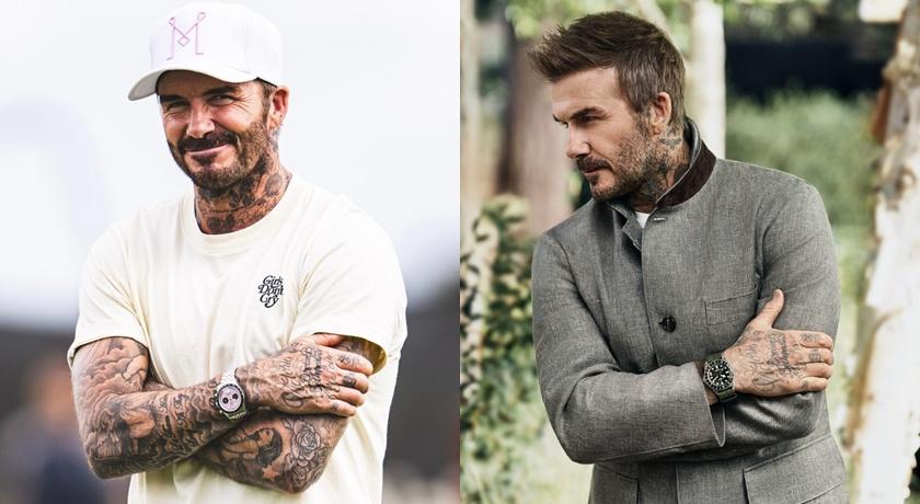 大衛貝克漢愛錶成癡。(翻攝自IG，以下同)