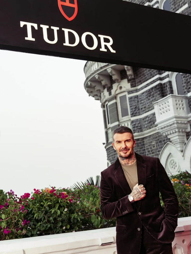 貝克漢是TUDOR代言人。