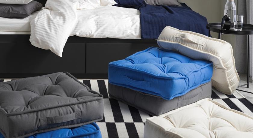 IKEA這款坐墊厚實柔軟什麼姿勢都舒服！附把手方便移動 600有找懶人必備