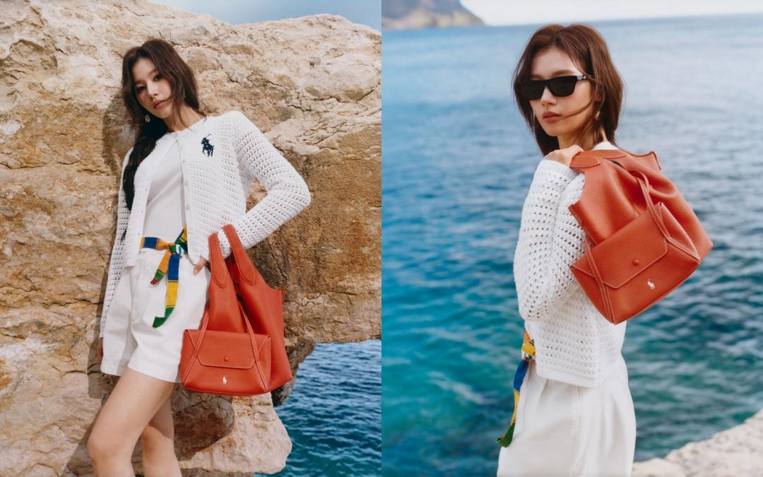 Sana風格百變，優雅度假風能演繹到位。