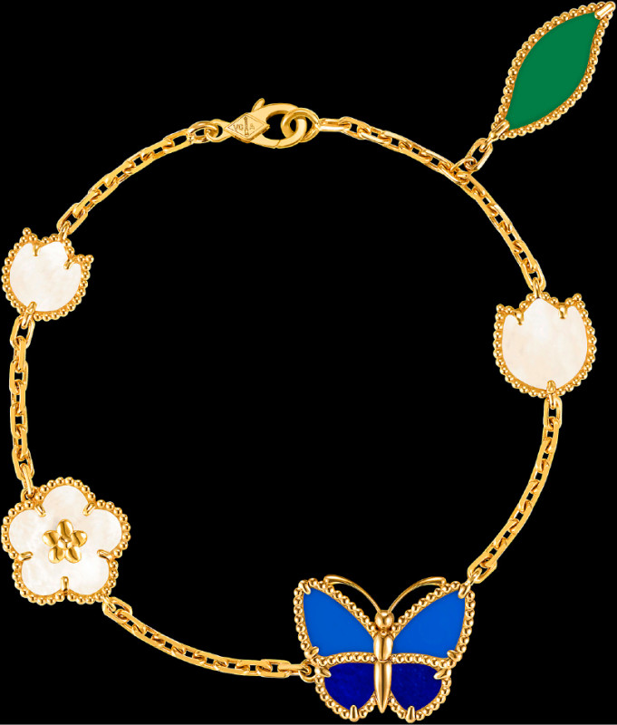 Lucky Spring Butterfly系列手鍊，223,000元。