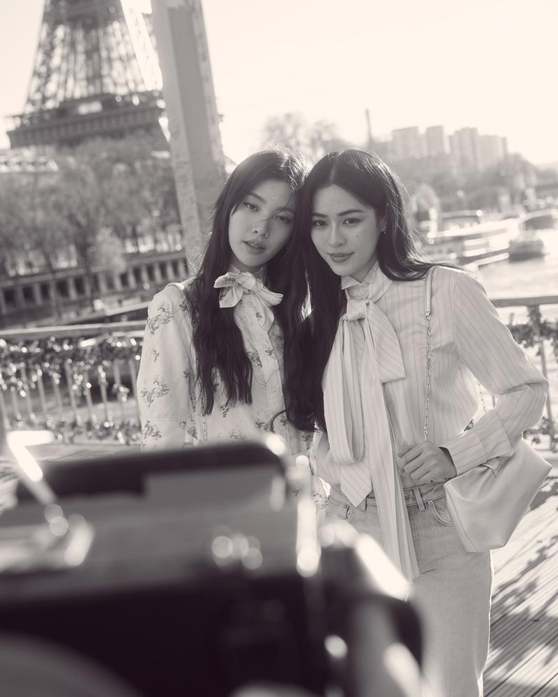 泰國GL人氣CP「LingOrm」再度在巴黎合體。（翻攝自instagram）