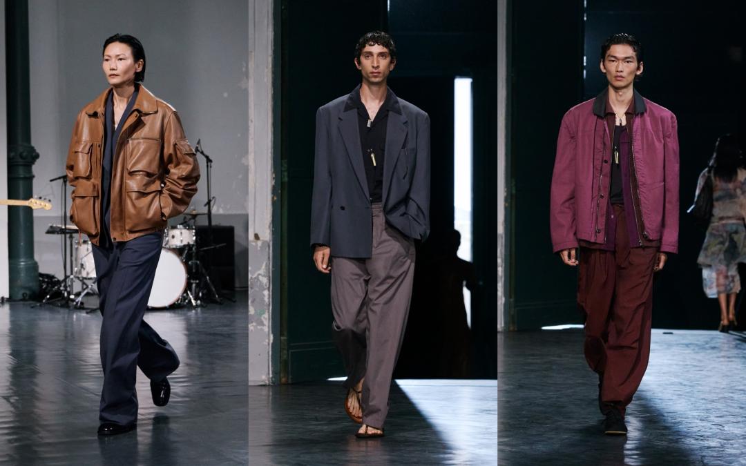 男裝則聚焦沉穩的黃昏色調。